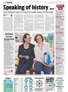 Telegraph
                article